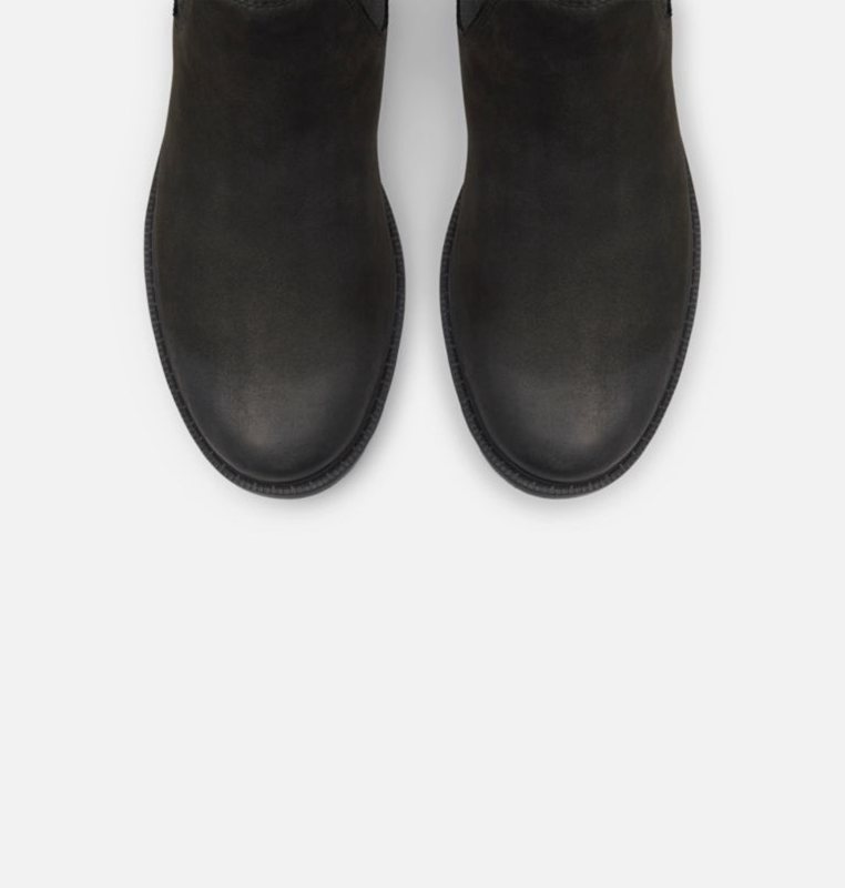 Womens Booties Black - Sorel Ainsley™ Chelsea Low - 714860-XSE